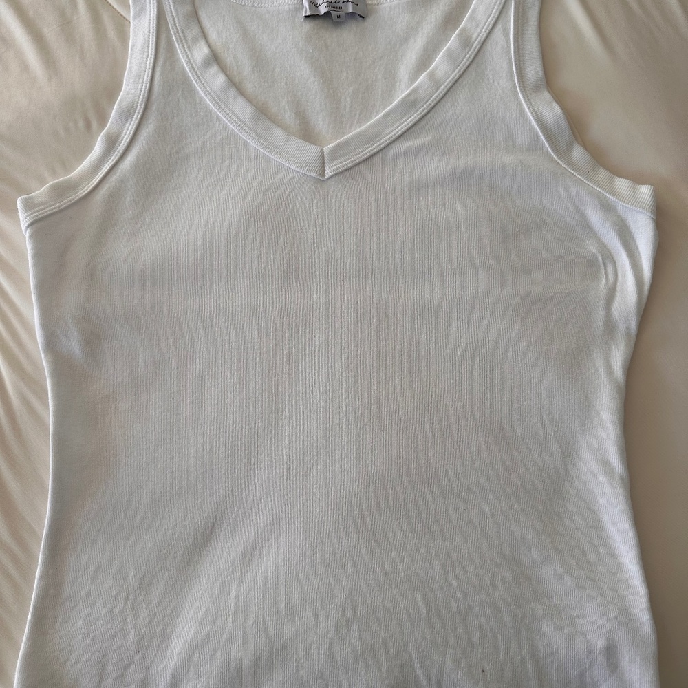 Michael Stars Maya V Neck Tank Top